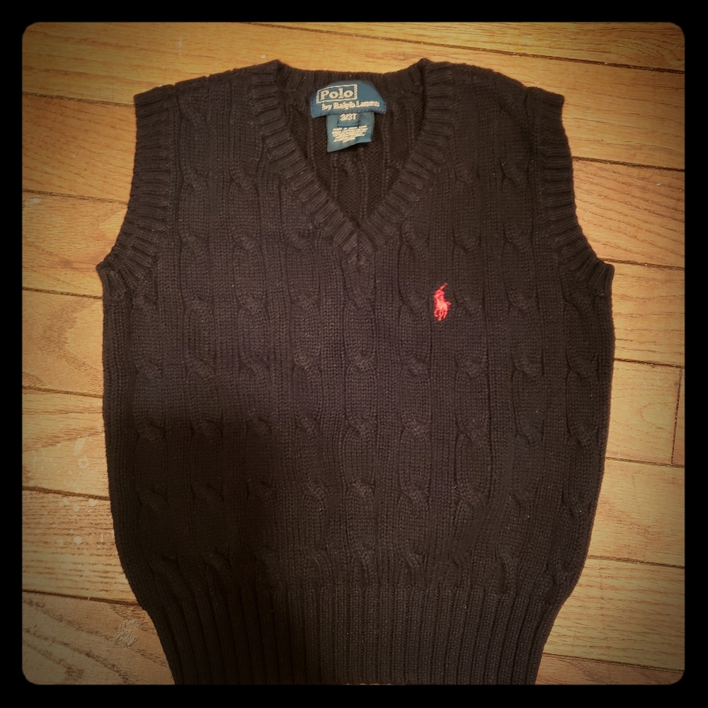 Boys polo by Ralph  Lauren sweater